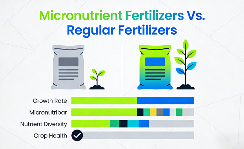 Fertilizantes con micronutrientes vs. Fertilizantes regulares: diferencias clave