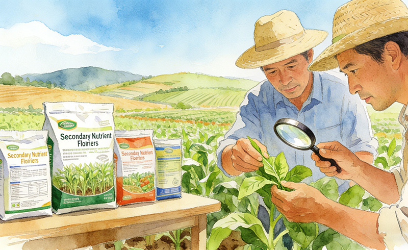 귀하의 작물에 적합한 2차 영양 비료를 선택하는 방법