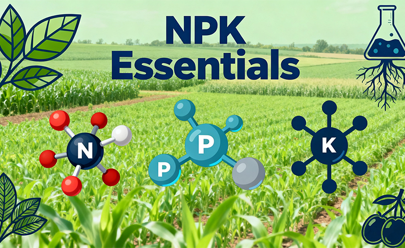 Основы NPK &middot; Понимание роли и силы азота, фосфора и калия