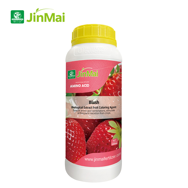 Fertilizante colorante de frutas con extracto biol&oacute;gico
