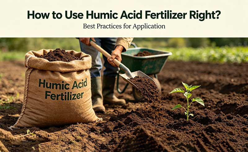 &iquest;C&oacute;mo utilizar correctamente el fertilizante con &aacute;cido h&uacute;mico?