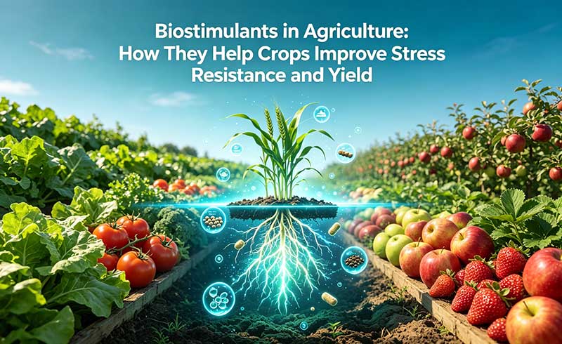 Biostimulanzien in der Landwirtschaft: Wie sie Pflanzen dabei helfen, ihre Stressresistenz und ihren Ertrag zu verbessern