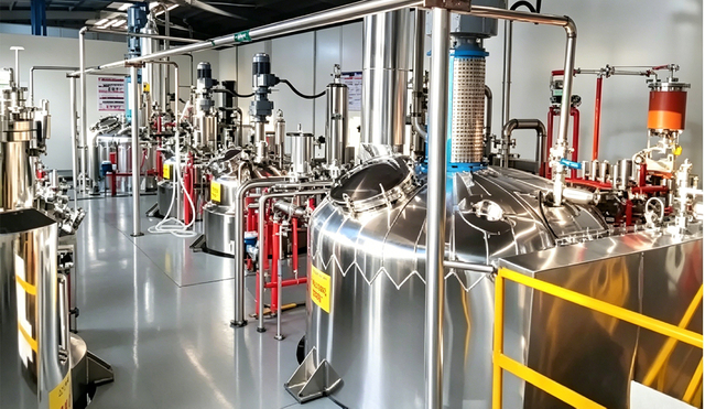 Integrierte Pilotproduktionslinie mit mehreren Schiffen